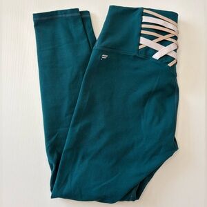 Fabletics Teal PowerHold Leggings